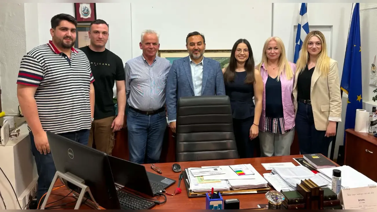 New Board of Sarakatsani Cultural Association meets Yassıköy Mayor to discuss heritage preservation