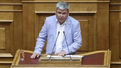 MP Hüseyin Zeybek raises concerns in Greek Parliament over removal of Karasu irrigation project from funding program