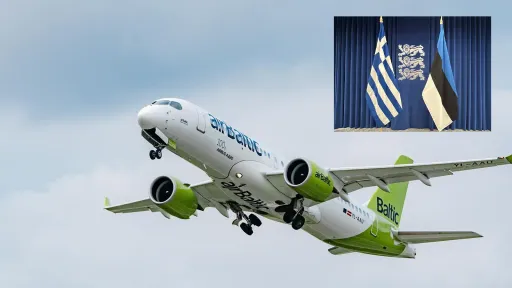 AirBaltic inaugurates direct Athens-to-Tallinn flights