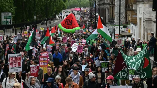 Pro-Palestine marches held across Europe on Nakba anniversary