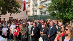 19 May Ceremony held at Atatürk House in Selanik