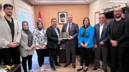 GTGB new board pays courtesy visit to Turkish Consulate General in Gümülcine