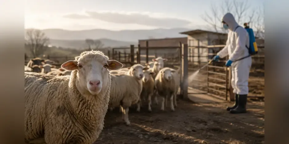Sheep Pox outbreak resurfaces in Rhodope and Meriç, authorities relaunch emergency response