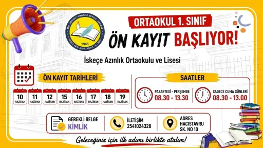 Registration opens for İskeçe Minority Secondary School as Community invests in the future of Turkish Minority Education