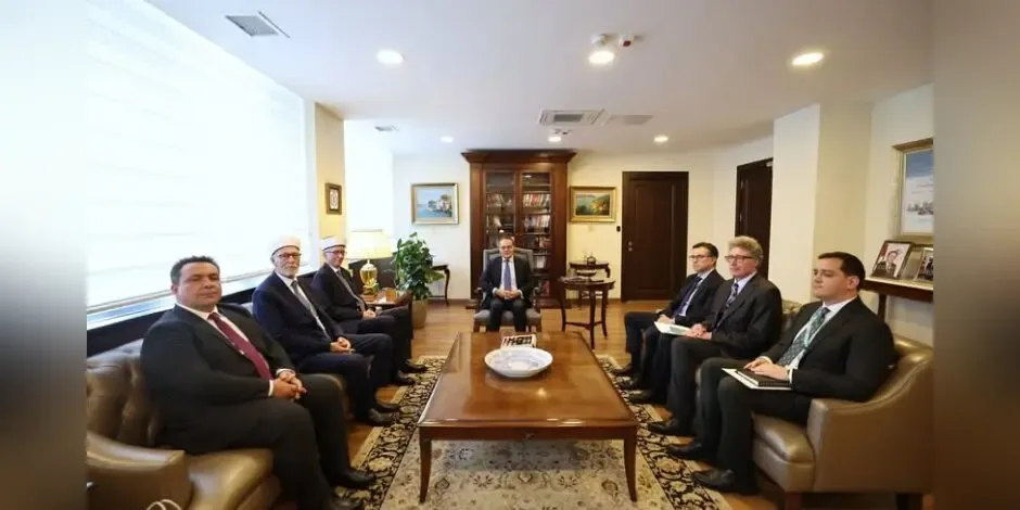 Western Thrace Turkish Minority delegation meets Turkish Deputy Foreign Minister Bozay in Ankara
