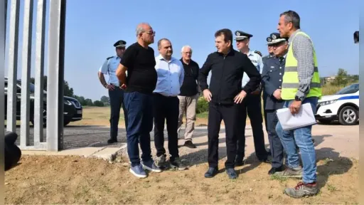 Chrysochoidis in Meriç: new phase of work on Meriç fence