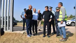 Chrysochoidis in Meriç: new phase of work on Meriç fence