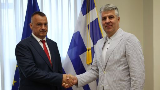 Eastern Macedonia and Thrace Governor Topsidis meets Kardzhali Governor Nikolov to Strengthen cross-border cooperation
