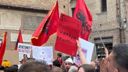 Albania sees 10th day of protests over tourism project tied to Trump’s son-in-law