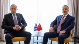 Türkiye, Greece discuss regional cooperation as Fidan calls for calm in Eastern Mediterranean