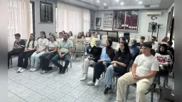 BAKEŞ officials attend İskeçe Turkish Union Youth Meeting to engage with young participants