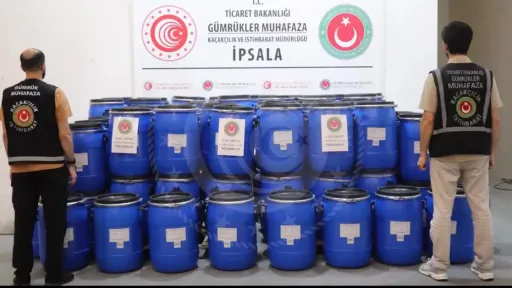 Turkish customs seize 4.3 tons of pregabalin worth $66 million at Greek border