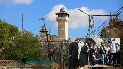 Jerusalem Church Leaders visit Gaza as Palestinians condemn changes at Ibrahimi Mosque