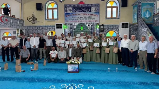 Qur'an completion ceremony draws large crowd in Koyunköy