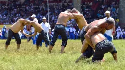 2 tons of oil to grease world's oldest oil wrestling championship in Türkiye