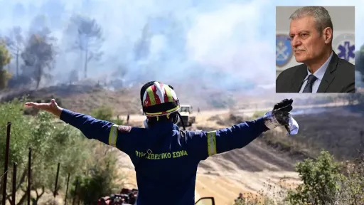 Tournas: 85% of wildfires caused by human negligence