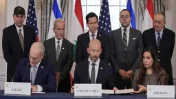 Lebanon, Israel sign US-backed framework agreement toward peace deal
