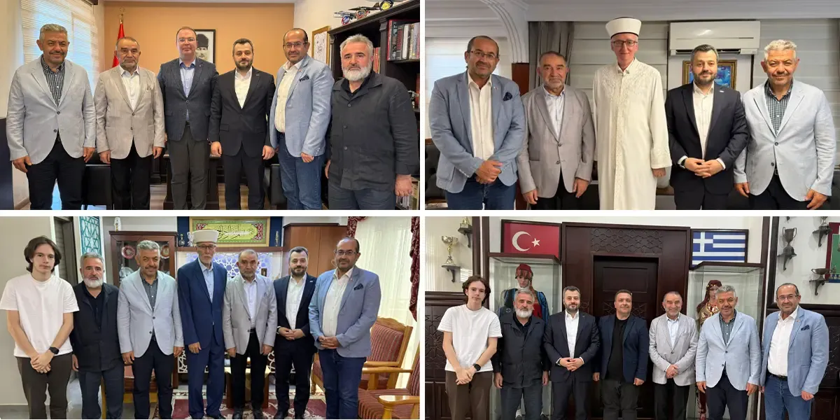 Presidential adviser İsrafil Kışla visits Western Thrace