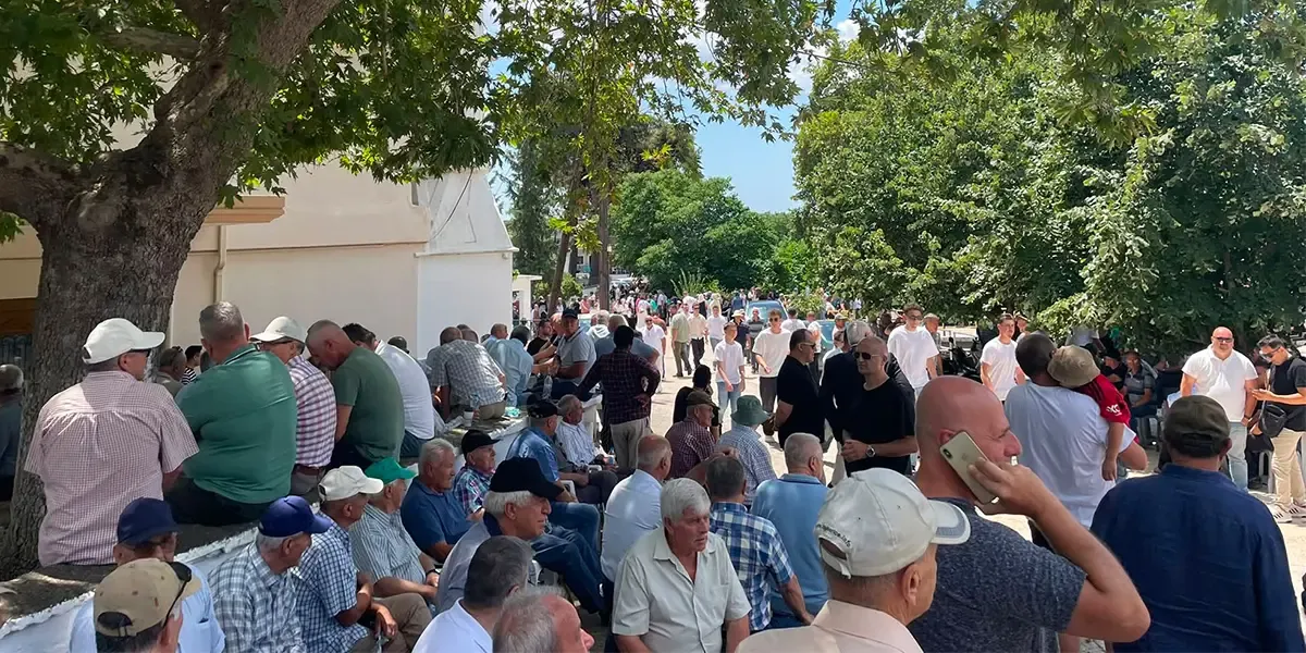 Traditional mahya gathering held in Kozlardere