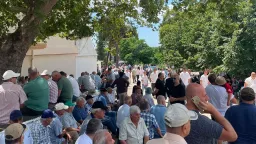 Traditional mahya gathering held in Kozlardere