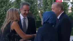 Mitsotakis in Ankara for NATO Summit
