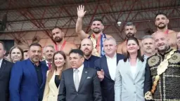 Golden belt returns to Erkan Taş at Kırkpınar