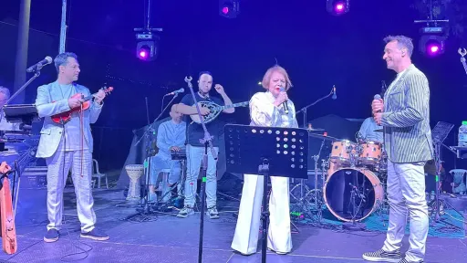 Concert draws large crowd at Via Egnatia Festival in Şapçı