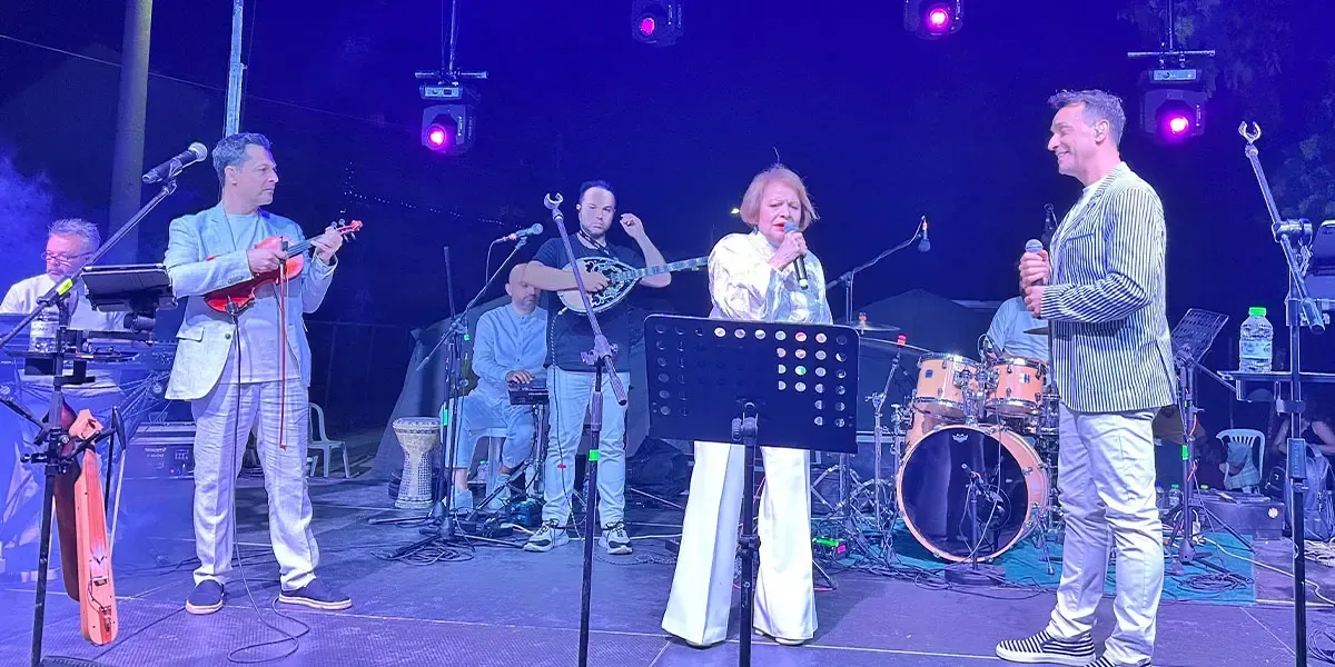 Concert draws large crowd at Via Egnatia Festival in Şapçı
