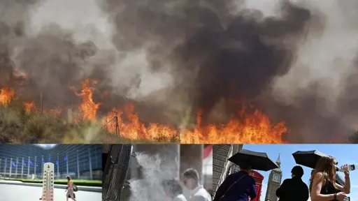 Europe battles deadly heat as wildfires spread across several countries