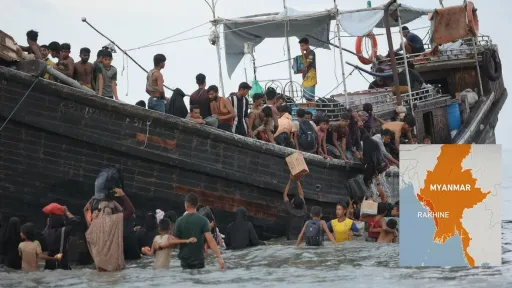 Over 500 Rohingya feared dead after two boats go missing off Myanmar