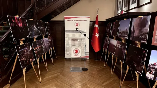 15 July martyrs commemorated at Türkiye’s embassy in Athens