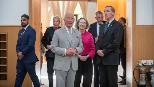 King Charles visits Europe's first eco-mosque in Cambridge