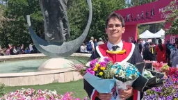 Graduate from Gümülcine earns honors degree in physics from METU