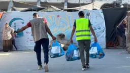 Western Thrace Turks’ humanitarian aid reaches Gaza