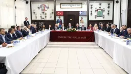Turkish delegation meets with Western Thrace Turkish Minority representatives