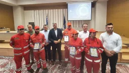 Four Red Cross volunteers from Gümülcine honored for humanitarian mission in Venezuela