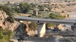 New Kompsatos bridge in Rodopi ready, inauguration expected after Aug. 20
