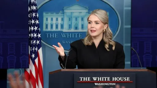 Trump announces Leavitt’s departure as press secretary