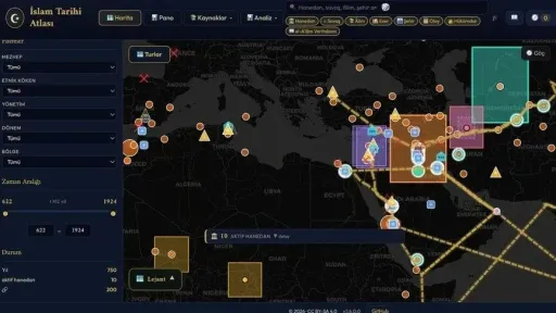 Nearly 1,300 years of Islamic history brought together in interactive atlas