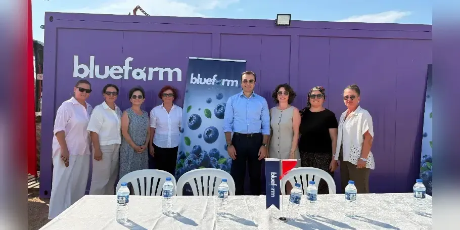 Bluefarm Tarım launches first contract farming project with women-led blueberry venture in İpsala