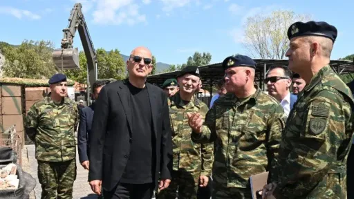 Dendias highlights military housing and drone production