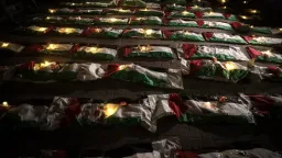 Families bid farewell to loved ones recovered from Gaza rubble