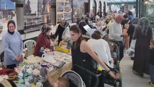 İskeçe Mufti’s Office bazaar draws large crowds