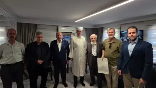Mustafa Şentop and Cevat Akşit visit İskeçe Mufti’s Office