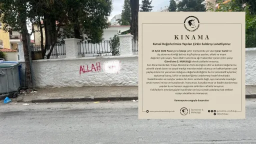 Gümülcine mufti’s office condemns attack on Çınar Mosque