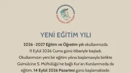 Gümülcine Mufti’s Office welcomes new academic year