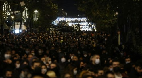 Hundreds gather to remember teen killed by Greek police