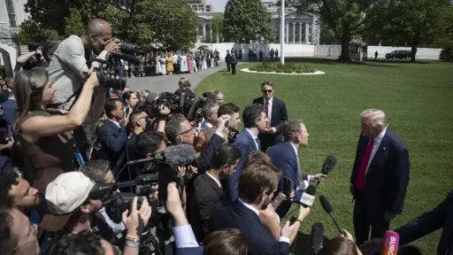 Trump bans CNN, MS NOW, Politico from White House