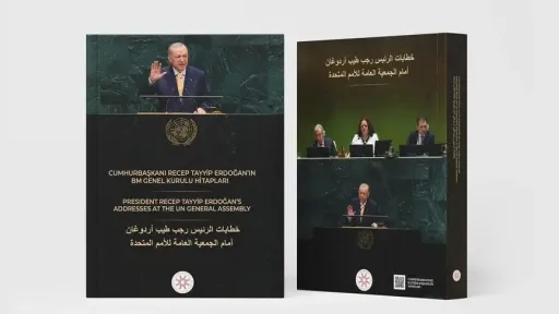Erdogan’s UN General Assembly address published as book in Turkish, English, Arabic
