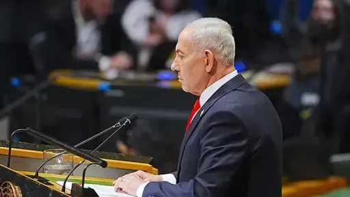 Netanyahu faces diplomatic protest at UN
